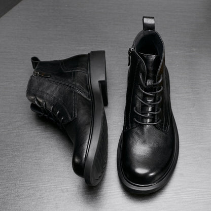 Botas Martin de moda de cuero genuino para hombres