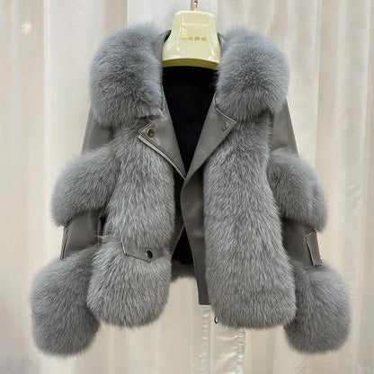 Haining Fur Coat Women's Coat