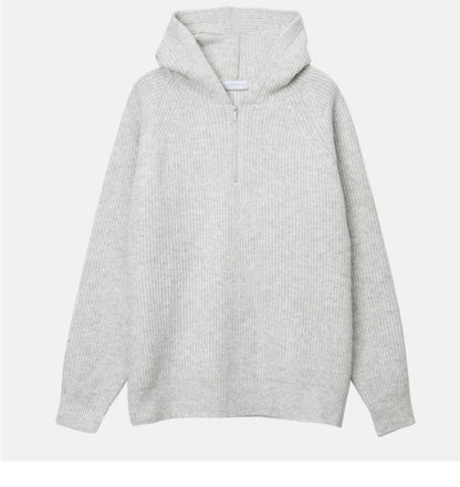 Men's High-grade Half-zip Hooded Sweater