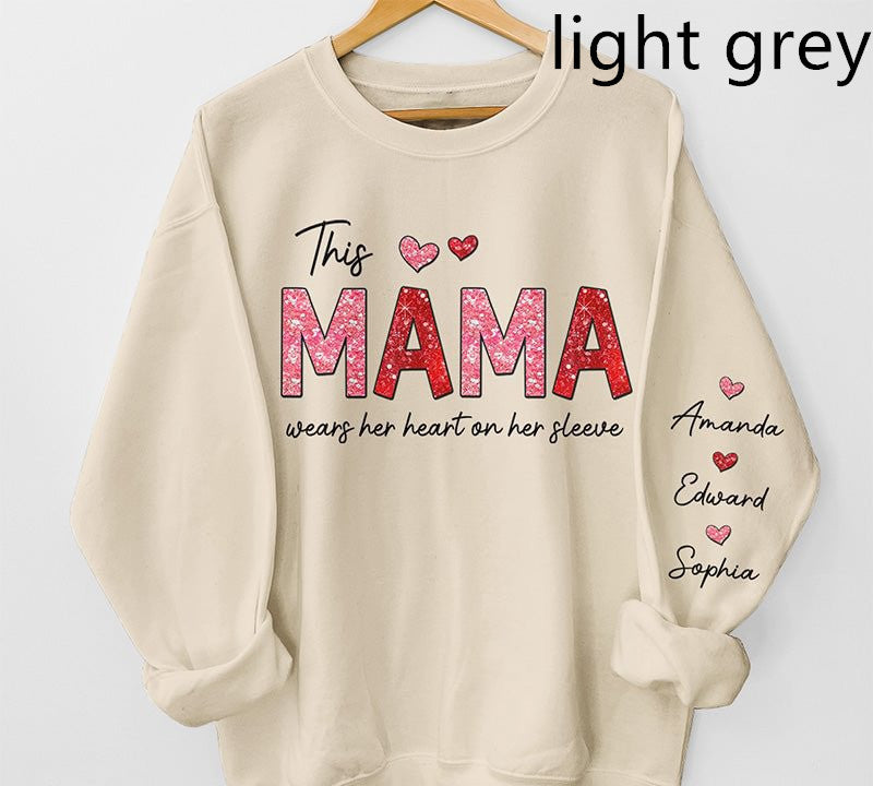 Fashion DIY Women's Mother's Day Sweater