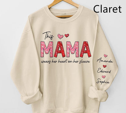 Fashion DIY Women's Mother's Day Sweater