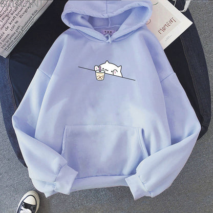 Sudadera con capucha para mujer