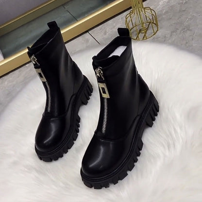 Botas Martin con estilo que aumentan la altura para mujer