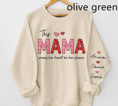 Fashion DIY Women's Mother's Day Sweater