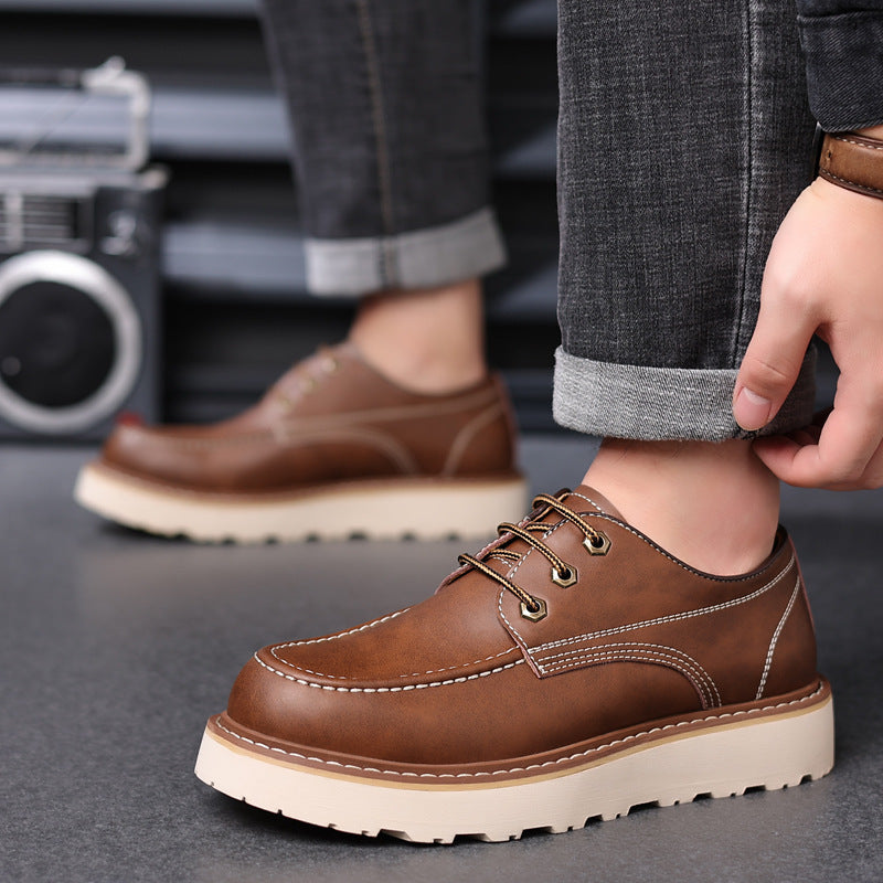 Botas Martin para hombre, zapatos informales