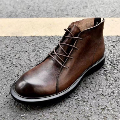 Botas estilo retro para hombre.