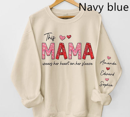 Fashion DIY Women's Mother's Day Sweater