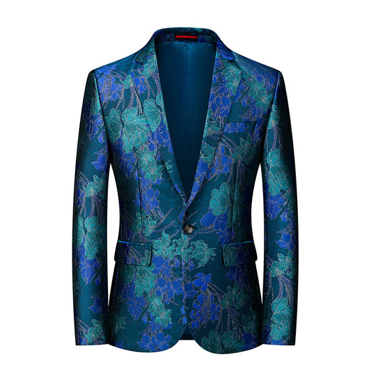 Traje Jacquard estilo boda para hombre