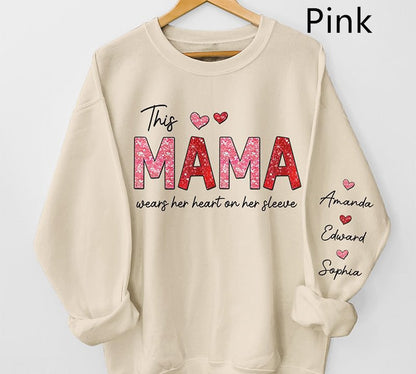 Fashion DIY Women's Mother's Day Sweater