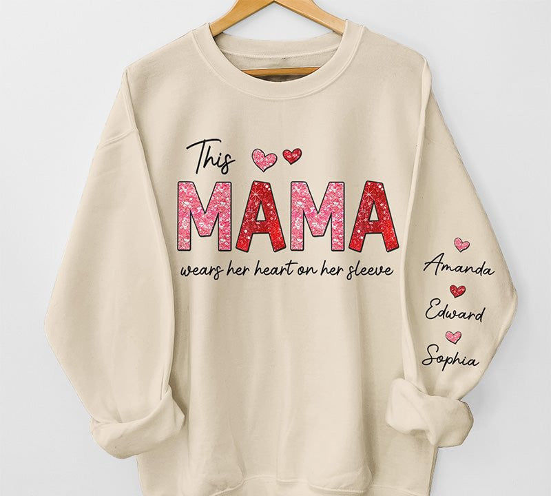 Fashion DIY Women's Mother's Day Sweater