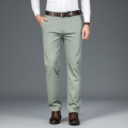 Men's Middle-aged Loose Business Casual Pants