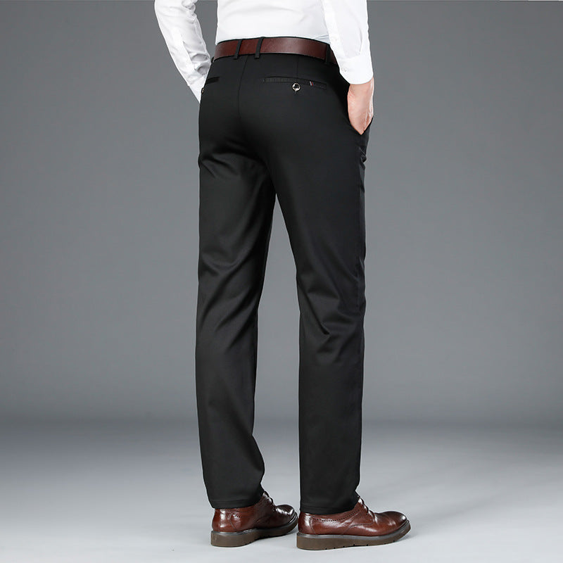 Men's Middle-aged Loose Business Casual Pants