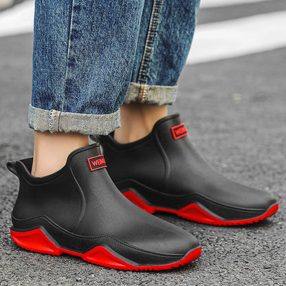 Nuevo Botas de lluvia para hombre