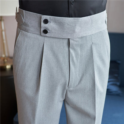 Pantalones de pierna recta para hombre