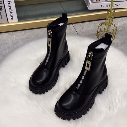 Botas Martin con estilo que aumentan la altura para mujer