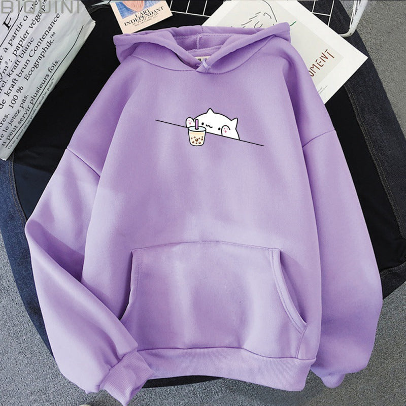 Sudadera con capucha para mujer