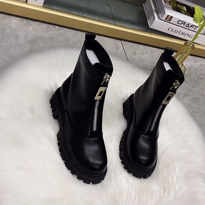 Botas Martin con estilo que aumentan la altura para mujer