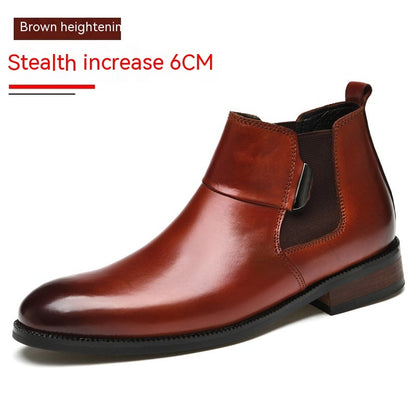 Zapatos para hombre estilo británico retro Chelsea