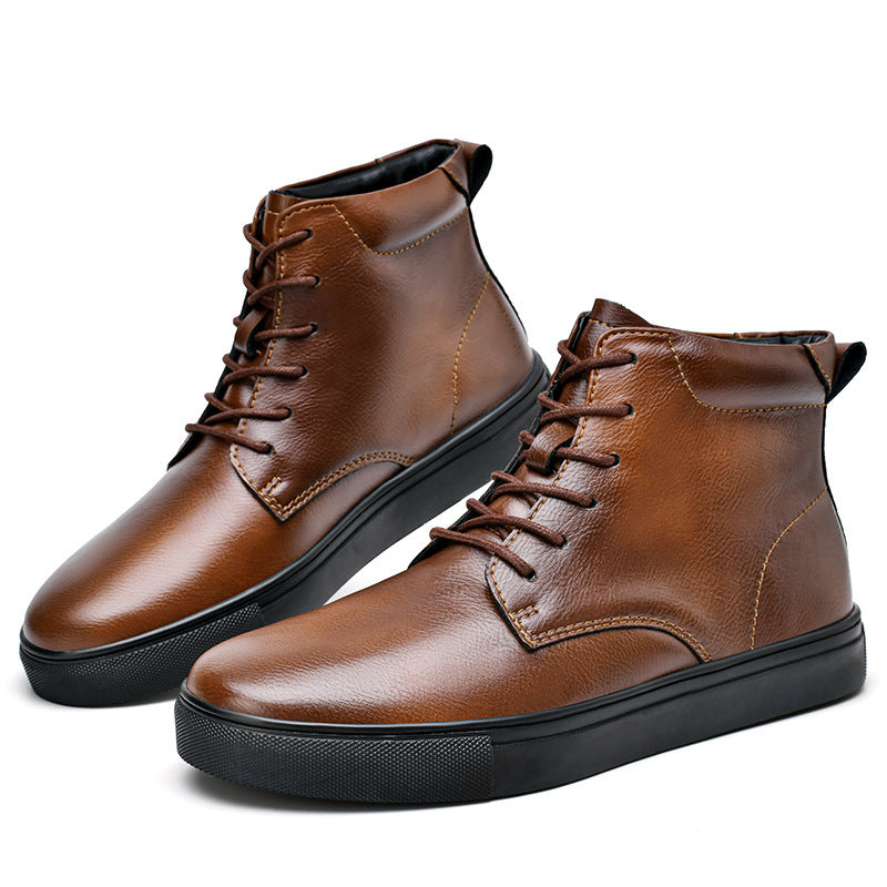 Botas planas informales para hombre