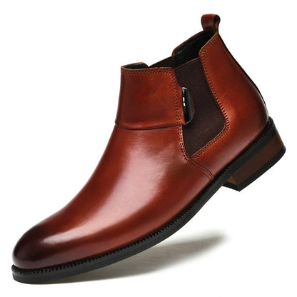 Zapatos para hombre estilo británico retro Chelsea